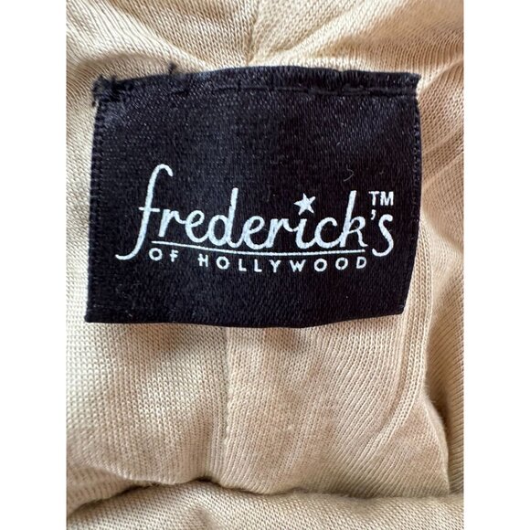 Fredericks Of Hollywood Gold Sequin Dress With 3/4 Sleeves & Low Back Design Siz - Picture 5 of 16